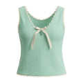 The Heirloom Mint Lace Top