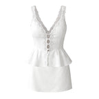 The Elara lace Cord Set