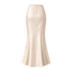 Soft Shine Midi Skirt