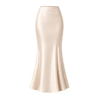 Soft Shine Midi Skirt